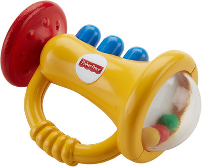

Fisher-Price Teeth and Trumpet Rattle(Multicolor)