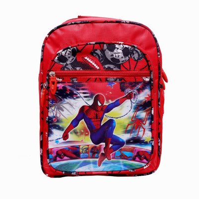 

BEST SHOP kids back pack – red colour with beautiful printed adventurous image for boys 11 L Backpack(Red)
