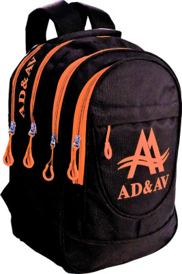 

AD & AV 112_BIG_ORANGE 35 L Backpack(Black)