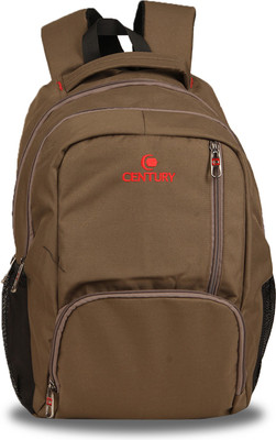 

CENTURY Fashoinable Wood Color Large Polyester Backpack Bag Backpack(Brown, 22 L)