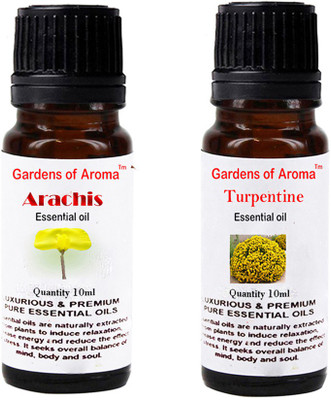 

Gardens Of Aroma Arachis Essential Oil And Turpentine Essential Oil(20 ml)