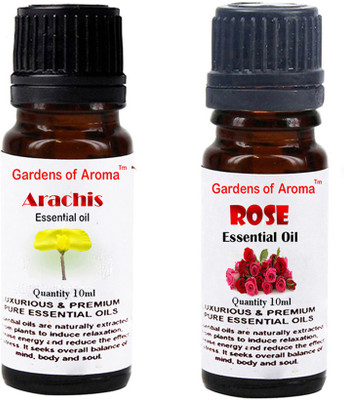 

Gardens Of Aroma Arachis Essential Oil And Rose Essential Oil(20 ml)