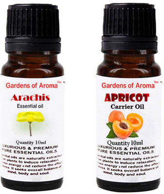 

Gardens Of Aroma Arachis Essential Oil And Apricot Carrier Oil(20 ml)
