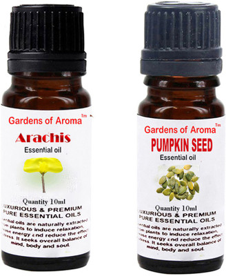 

Gardens Of Aroma Arachis Essential Oil And Pumkinseed Essential Oil(20 ml)