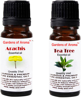 

Gardens Of Aroma Arachis Essential Oil And Tea Tree Essential Oil(20 ml)