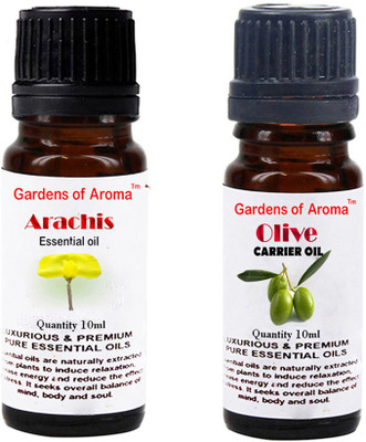 

Gardens Of Aroma Arachis Essential Oil And Olive Carrier Oil(20 ml)