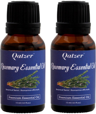 

Qatzer Rosemary essential oil combo - pack of 2 - 100% Premium(30 ml)
