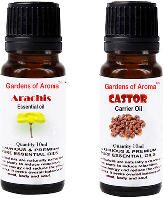 

Gardens Of Aroma Arachis Essential Oil And Castor Carrier Oil(20 ml)