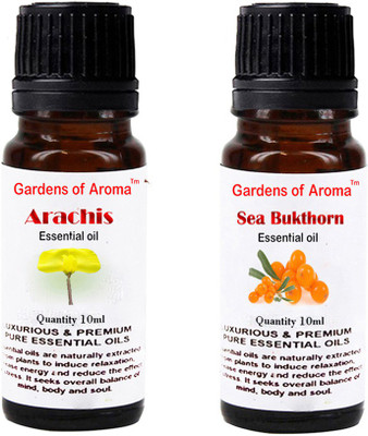 

Gardens Of Aroma Arachis Essential Oil And Seabukthorn Essential Oil(20 ml)