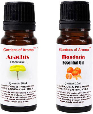 

Gardens Of Aroma Arachis Essential Oil And Mandarin Essential Oil(20 ml)