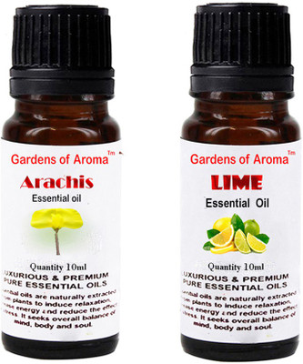 

Gardens Of Aroma Arachis Essential Oil And Lime Essential Oil(20 ml)