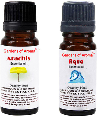 

Gardens Of Aroma Arachis Essential Oil And Aqua Essential Oil(20 ml)