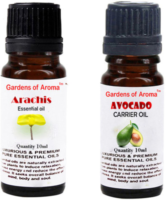 

Gardens Of Aroma Arachis Essential Oil And Avocado Carrier Oil(20 ml)