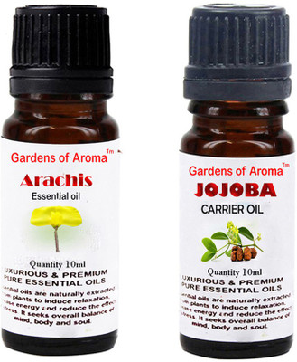 

Gardens Of Aroma Arachis Essential Oil And Jojoba Carrier Oil(20 ml)