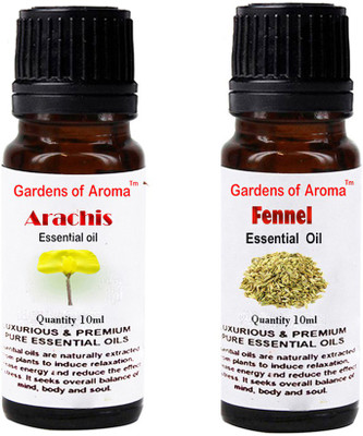 

Gardens Of Aroma Arachis Essential Oi And Fennel Essential Oil(20 ml)
