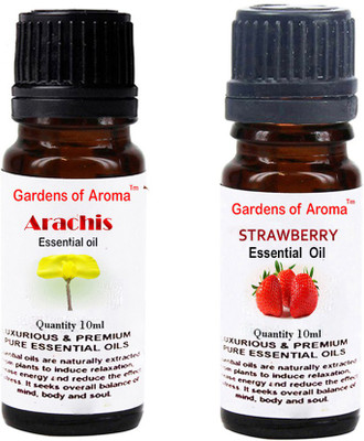 

Gardens Of Aroma Arachis Essential Oil And Strawberry Essential Oil(20 ml)