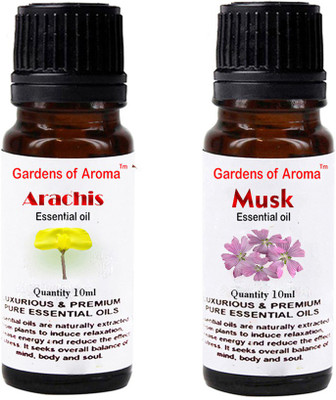 

Gardens Of Aroma Arachis Essential Oil And Musk Essential Oil(20 ml)