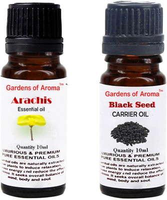 

Gardens Of Aroma Arachis Essential Oil And Black Seed carrier Oil(20 ml)