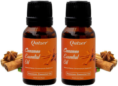 

Qatzer Cinnamon essential oil Cinnamon essential oil combo- 100% Premium(30 ml)