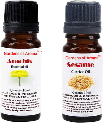

Gardens Of Aroma Arachis Essential Oil And Sesame Carrier Oil(20 ml)