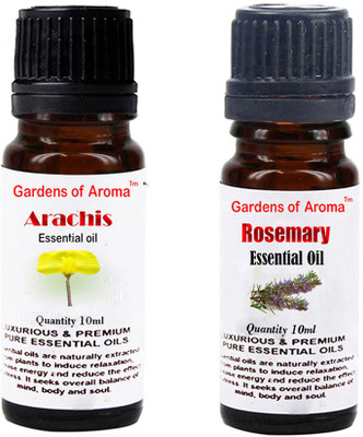 

Gardens Of Aroma Arachis Essential Oil And Rosemary Essential Oil(20 ml)