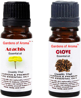 

Gardens Of Aroma Arachis Essential Oil And Clove Essential Oil(20 ml)