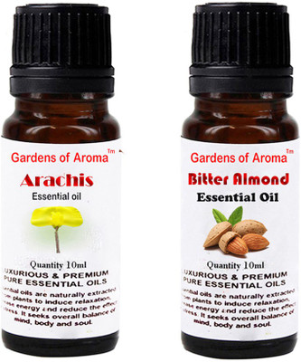 

Gardens Of Aroma Arachis Essential Oil And Bitter Almond Essential Oil(20 ml)