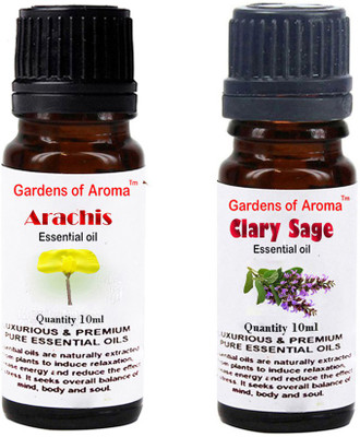 

Gardens Of Aroma Arachis Essential Oil And Clary sage Essential Oil(20 ml)