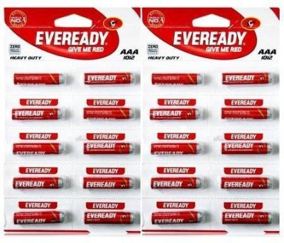 

eveready Give Me Red AAA Battery(Pack of 20)