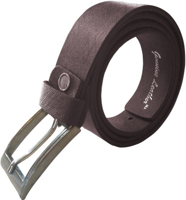 

Welo Men Brown Genuine Leather Belt