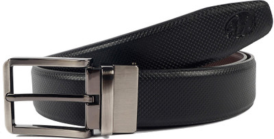 

Waist Wire Men Formal Black, Brown Artificial Leather Reversible Belt
