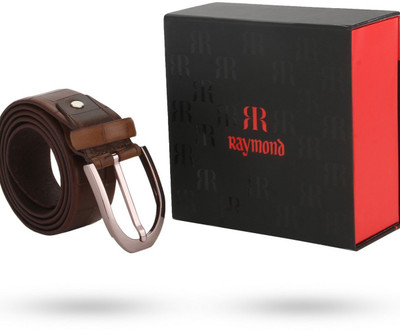 

Raymond Men Brown Genuine Leather Belt