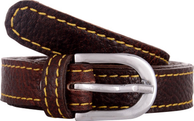 

Exotique Women Casual Red Genuine Leather Belt