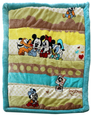 

The Home Talk Cartoon  Crib Baby Blanket(Polyester, Multicolor