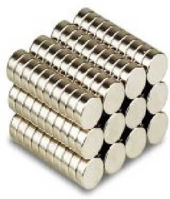 

techamazon Magnets 30 Pieces 8mm x 1mm Premium(Silver)