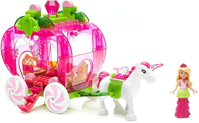 

Mega Bloks Strawberry Carriage(Multicolor)