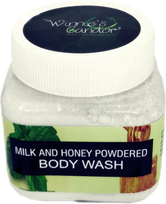 

Winnie's Candor 100% Natural HANDMADE HANDCRAFTED Homemade Herbals NO Sulphate & NO Paraben, No Animal Testing,NO Chemical Powdered Milk & Honey Refreshing, Rejuvenating & Nourishing Powdered Bodywash for Men/Women Clean Shower Powder/ Bath Care Shower/ w