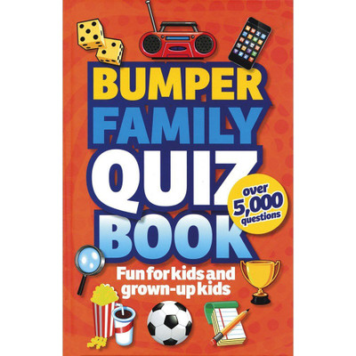 Bumper Family Quiz Book: Fun for Kids and Grown-up Kids(English, Hardcover, Parragon Book Team)