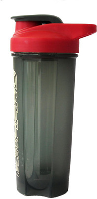 

iSHAKE SHAKER Roadies Protein Bottle 700 ml Shaker(Pack of 1, Grey), Grey/red