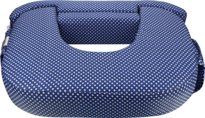 

MomToBe Twin Babies Breastfeeding Pillow, Blue
