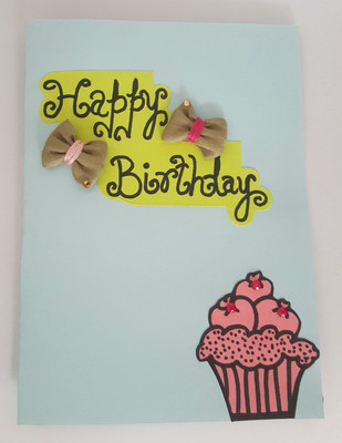 

BeautifulWorldCreations Greeting Card(Light Blue, Pack of 1)