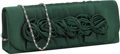 

Chemistry Casual Green Clutch