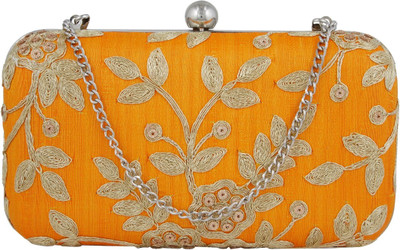 

TARUSA Casual Yellow Clutch