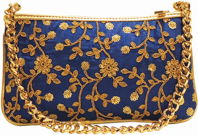 

Mex Party Blue Clutch