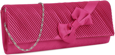

Chemistry Casual Pink Clutch