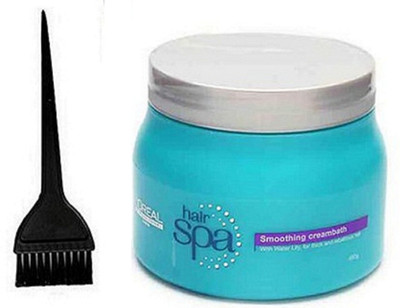 

studio fix combo Hair Brush & Loreal hair Spa Smoothing Creambath(Set of 2)