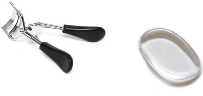 

Glorist Eye lash curler with silicon puff (Set of 2)(Set of 2)