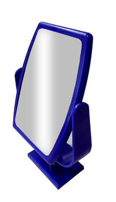 Confidence Face Make up Mirror For Home & Parlour Use | Double-Sided Normal And Magnifying Stand Mirror