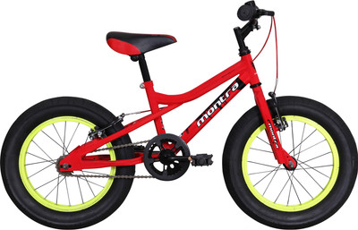 

Montra BIGBOY 16 16 T Single Speed Mountain/Hardtail Cycle(Red), Black white;red glossy