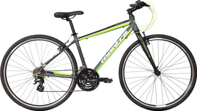 

Montra BLUES RIGID 700C T Hybrid Cycle/City Bike(21 Gear, Grey), Semi matte grey